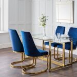 Arezzo Dining Table - Gold - Image 2