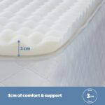 Silentnight Orthopedic 3cm Mattress Topper - 5ft King Size - Image 5