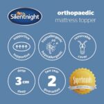 Silentnight Orthopedic 3cm Mattress Topper - 5ft King Size - Image 2