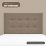 Dreamworld Berlin 5ft Strutted Headboard - Image 2