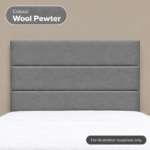 Dreamworld Milan 3ft Strutted Headboard - Image 7