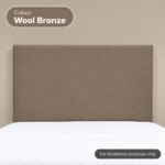Dreamworld Plain 3ft Strutted Headboard - Image 2