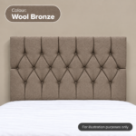 Dreamworld Sofia 3ft Strutted Headboard - Image 2