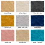 Apollo Monaco 2ft6 Headboard in Velvet Fabric - Image 2
