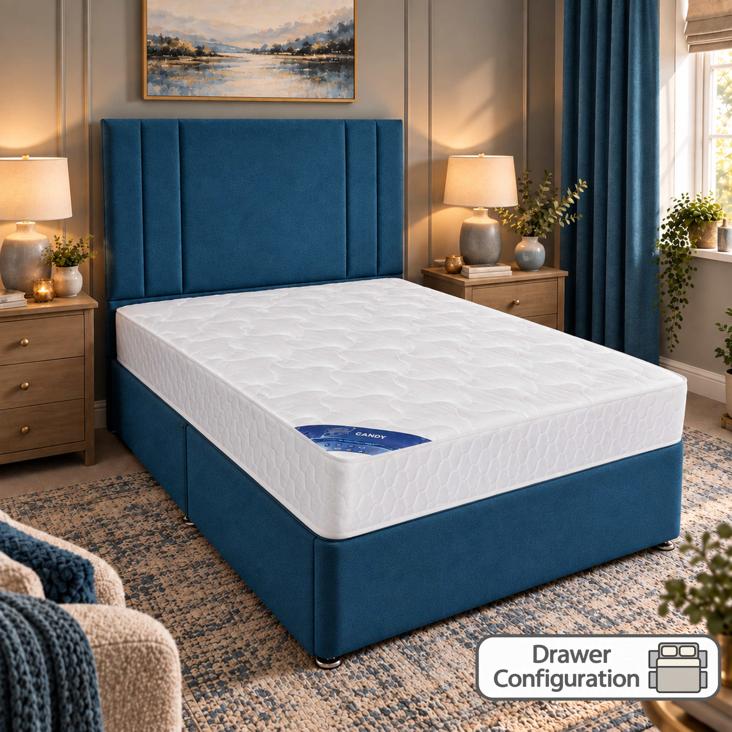 DW-Candy Bed 4ft 4D