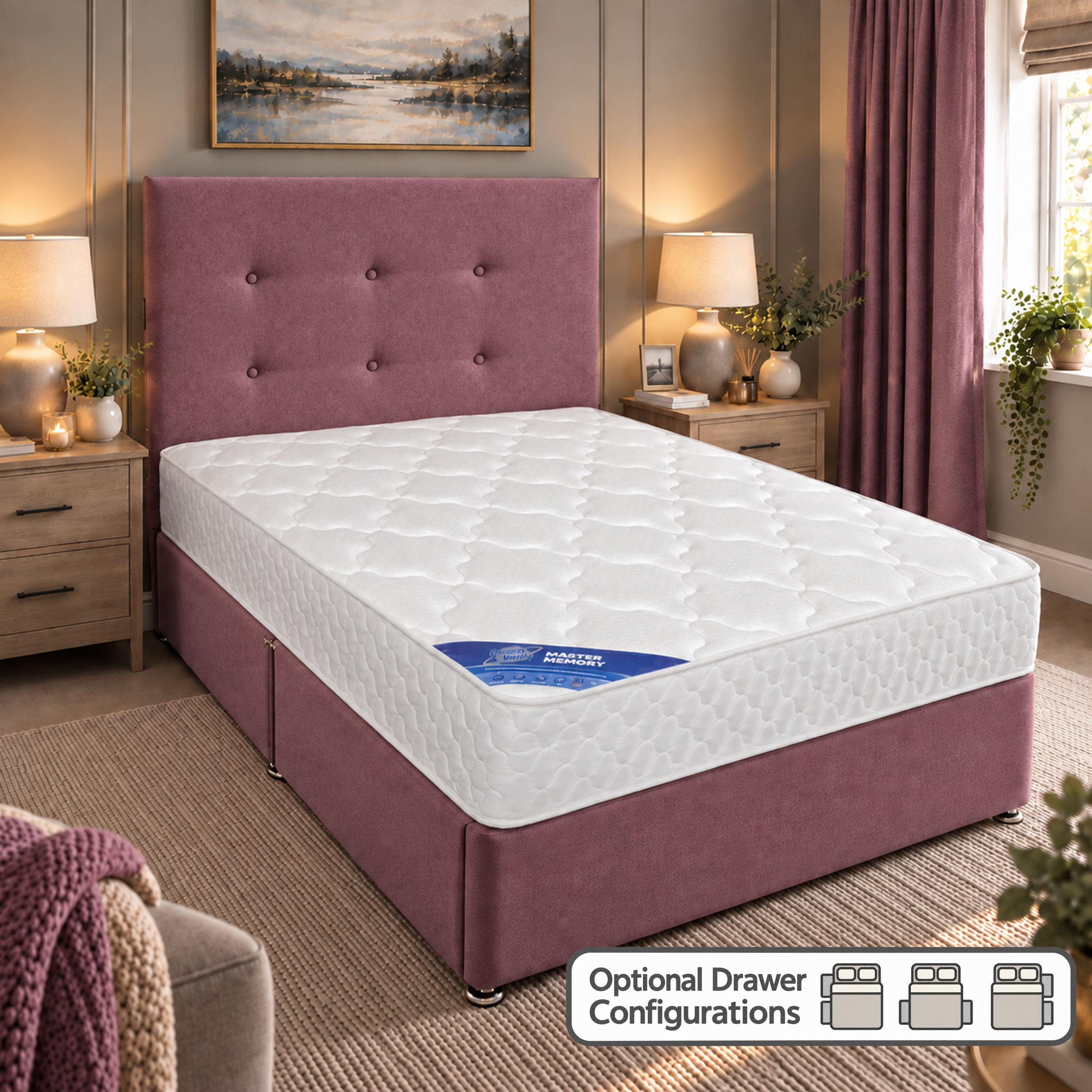 DW-MMemory Bed 4ft 2D