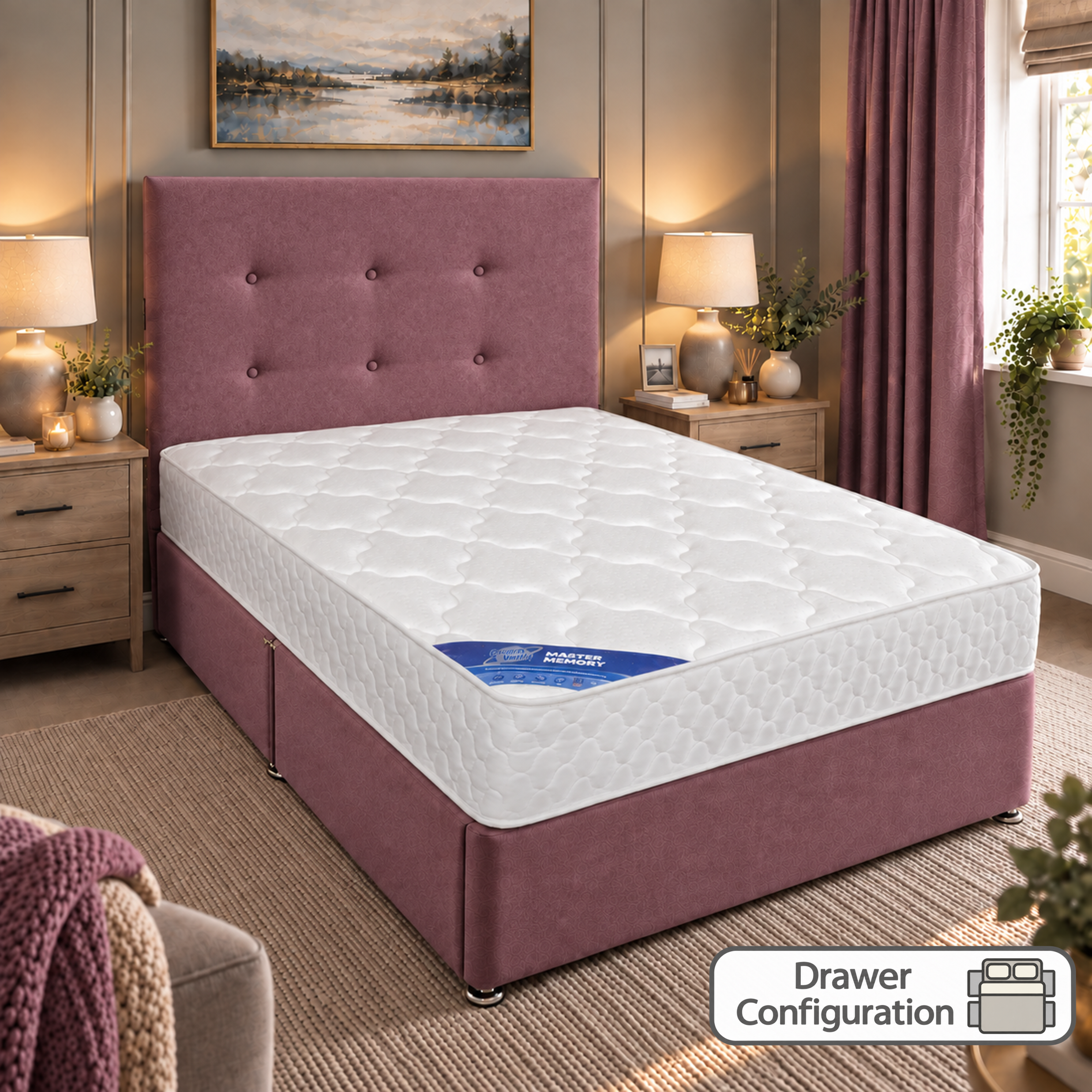 DW-MMemory Bed 4ft 4D