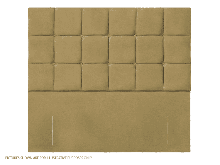 Apollo 5ft Venice Headboard - Velvet Sand