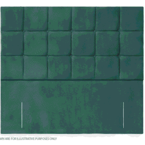 Apollo 5ft Venice Headboard - Velvet Turquoise