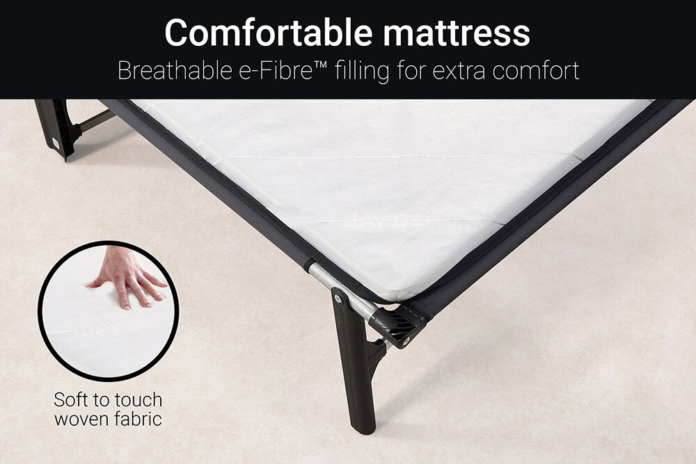 Jaybe Compact 4ft Folding Bed with e-Fibre Mattress - 122201 - Image 7