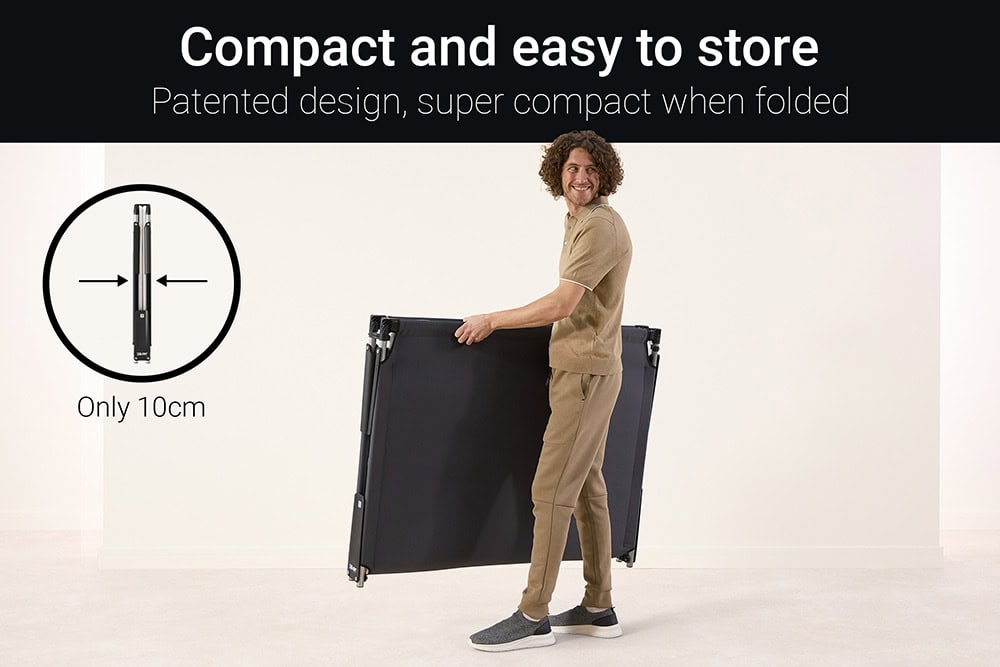 Jaybe Compact 4ft Folding Bed with e-Fibre Mattress - 122201 - Image 9