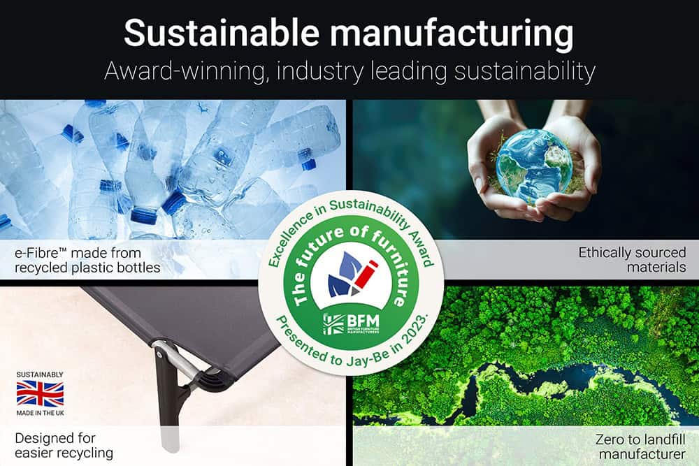 Jaybe Compact 2ft3 Folding Bed with e-Fibre Mattress - 122701 - Image 12