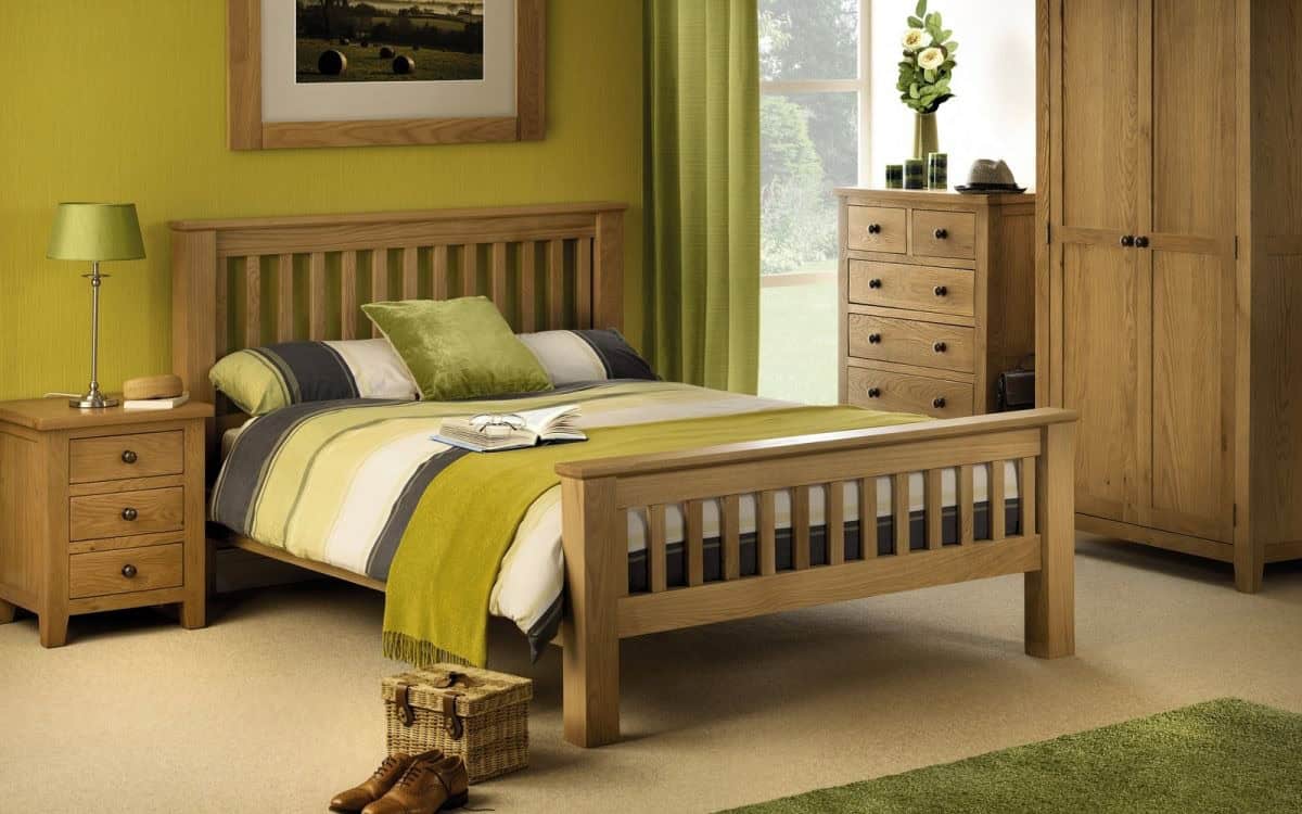 Amsterdam 6ft Oak Bedframe - Image 2