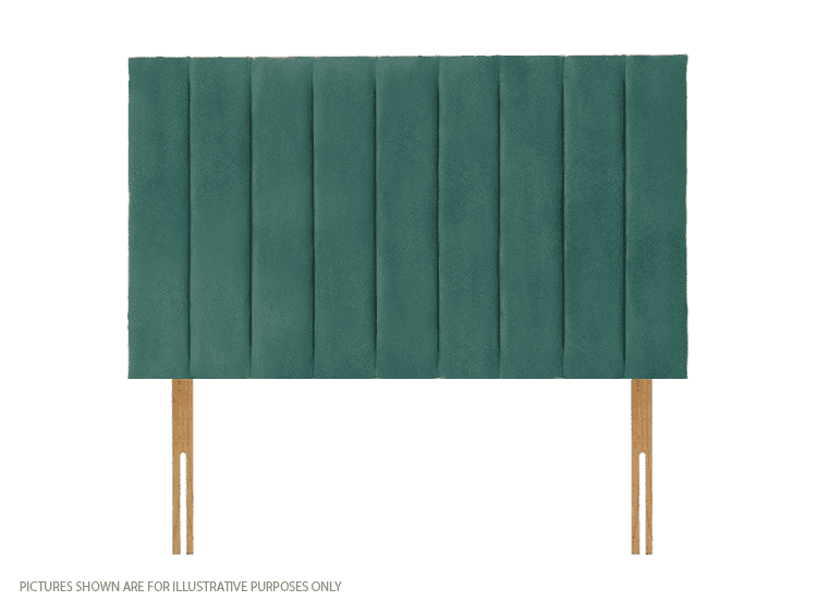 Apollo 5ft Dartford Headboard – Velvet Turquoise
