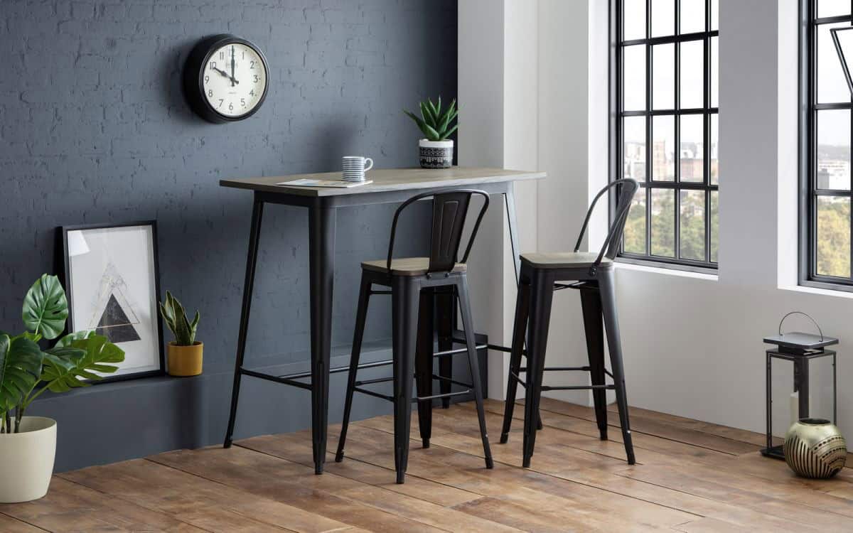 Saxon Bar Table – Mocha