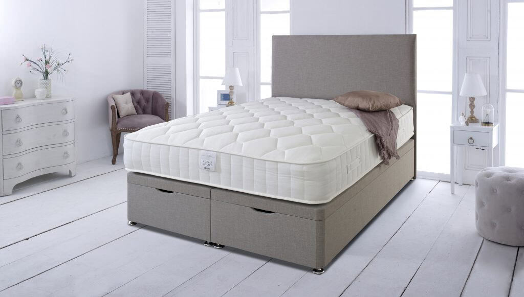 Shire 5ft Pocket Quilted 1000 Mattress - Image 5
