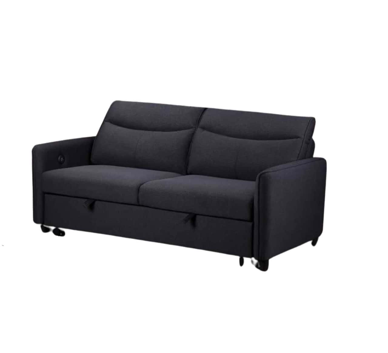 Sheila Sofa Bed - Dark Grey - Image 4