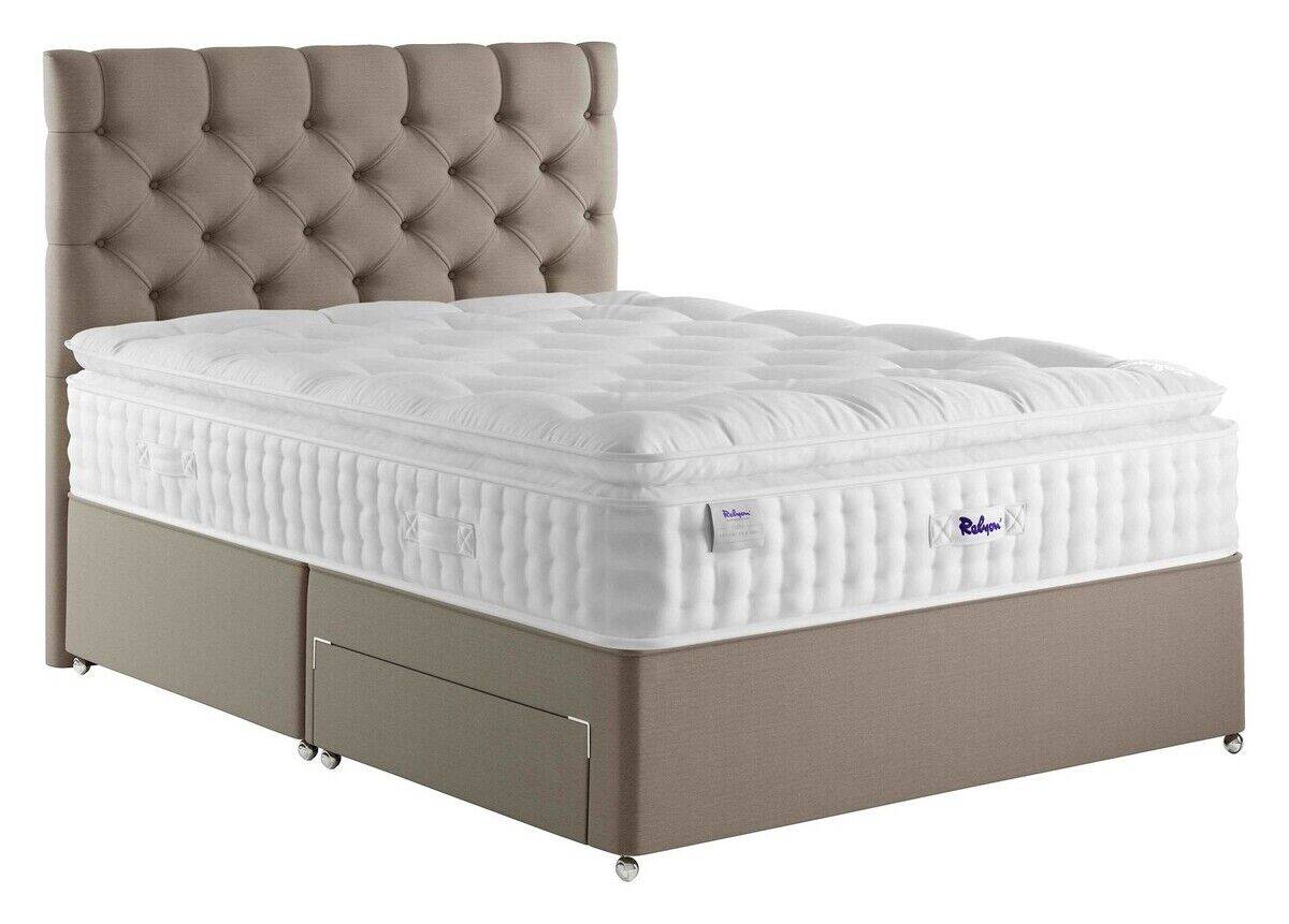 Relyon 6ft Luxury Silk Divan Bed Set - Image 4