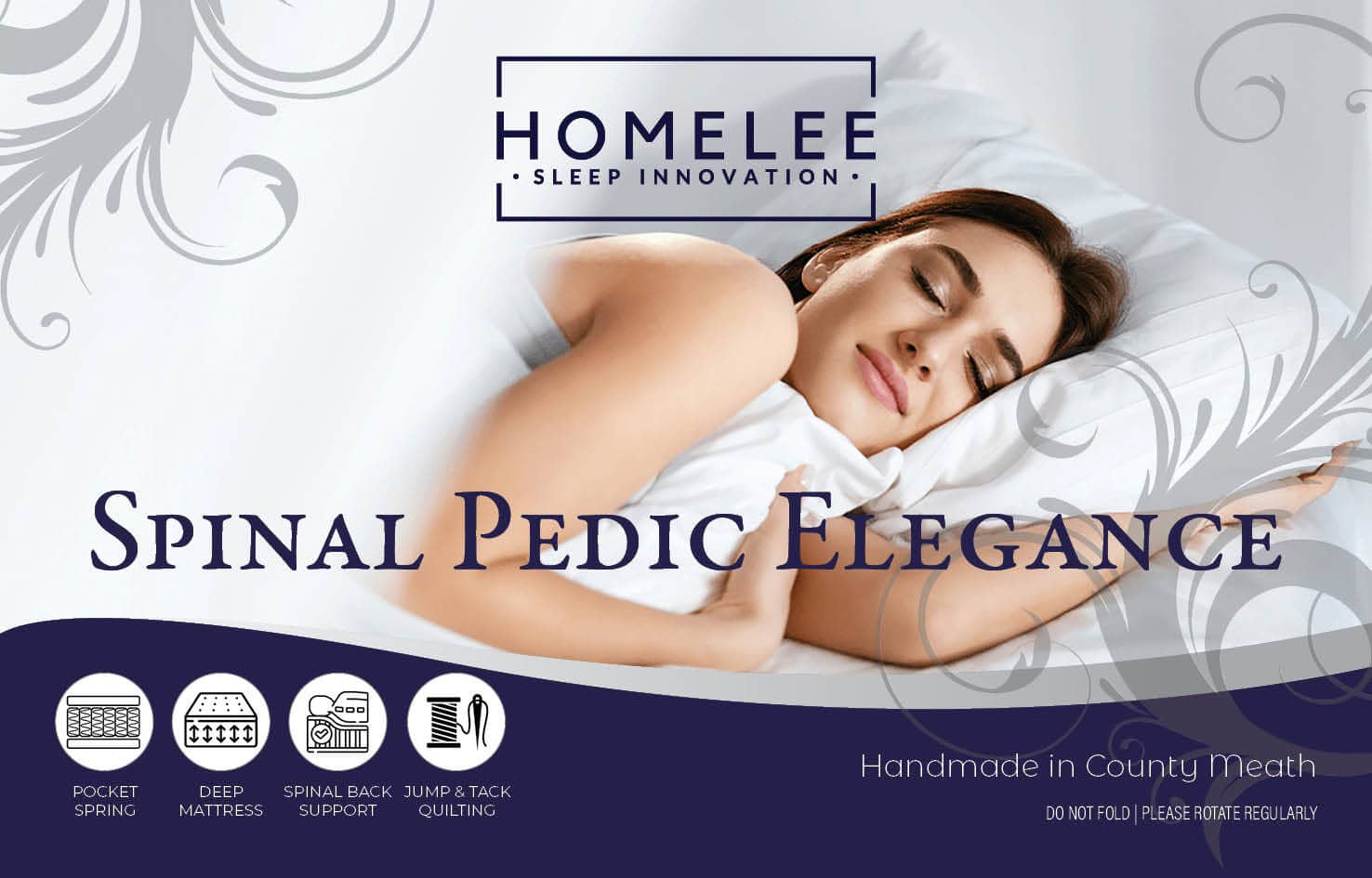 Homelee 4ft Spinal Pedic Elegance Mattress - Image 3