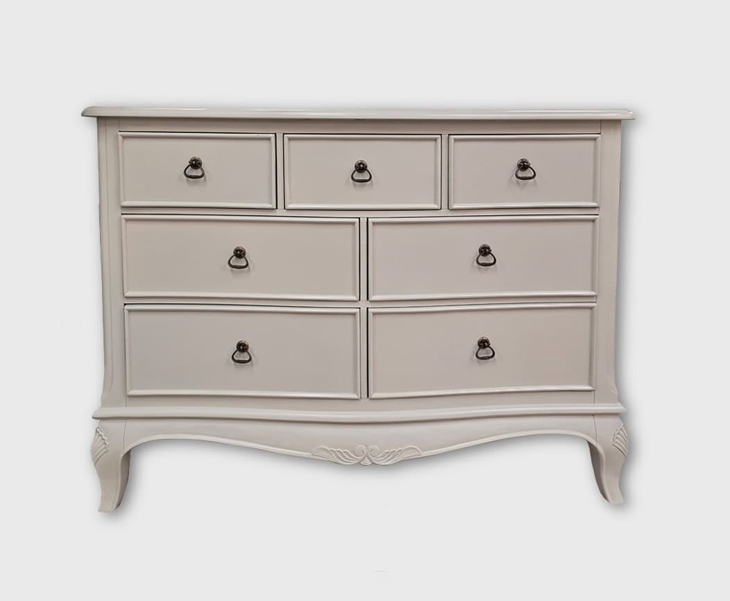 Baker Furniture Limoges Painted 3+4 Drawer Chest