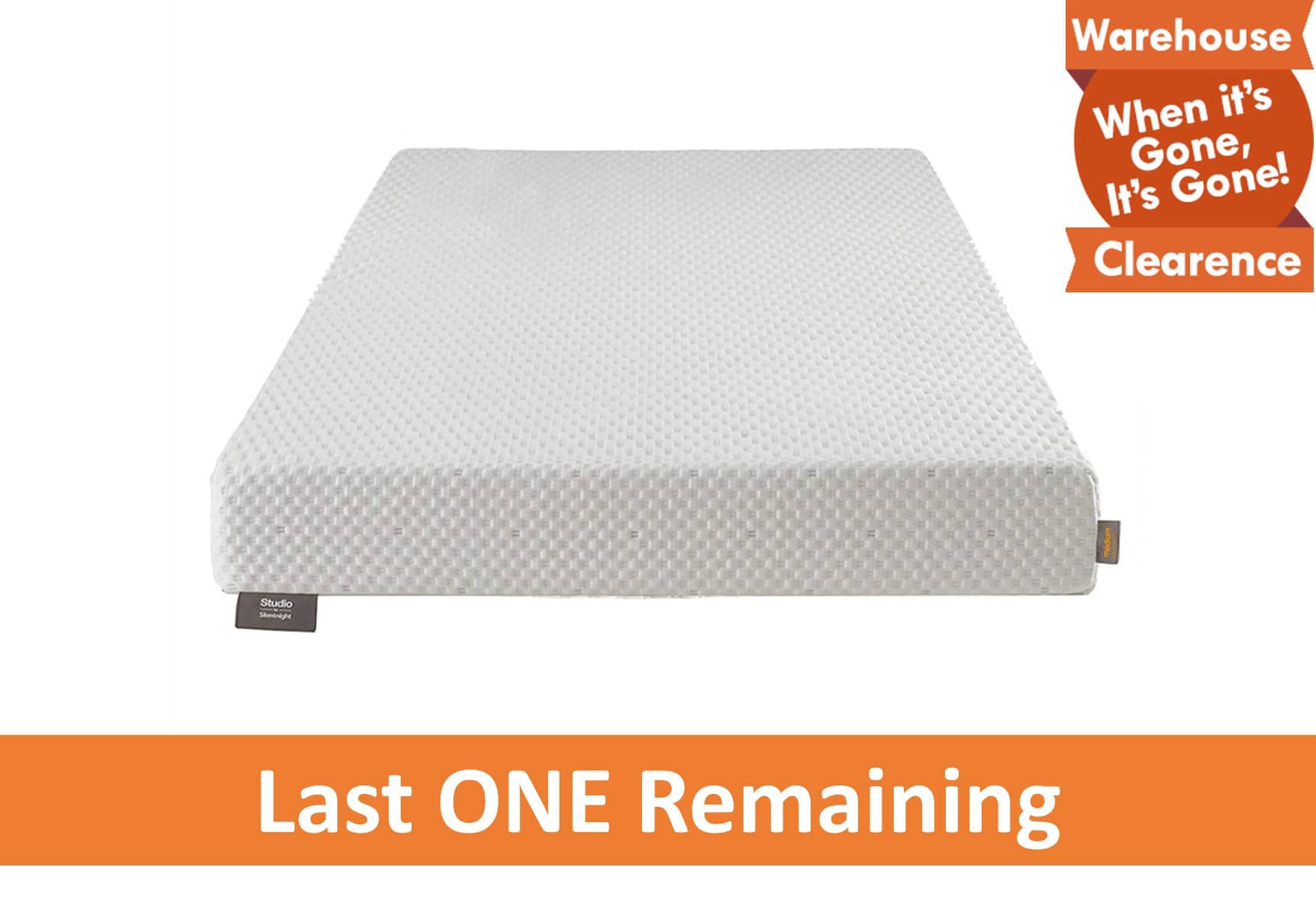 Studio By Silentnight 4ft6 Medium Mattress - Image 7