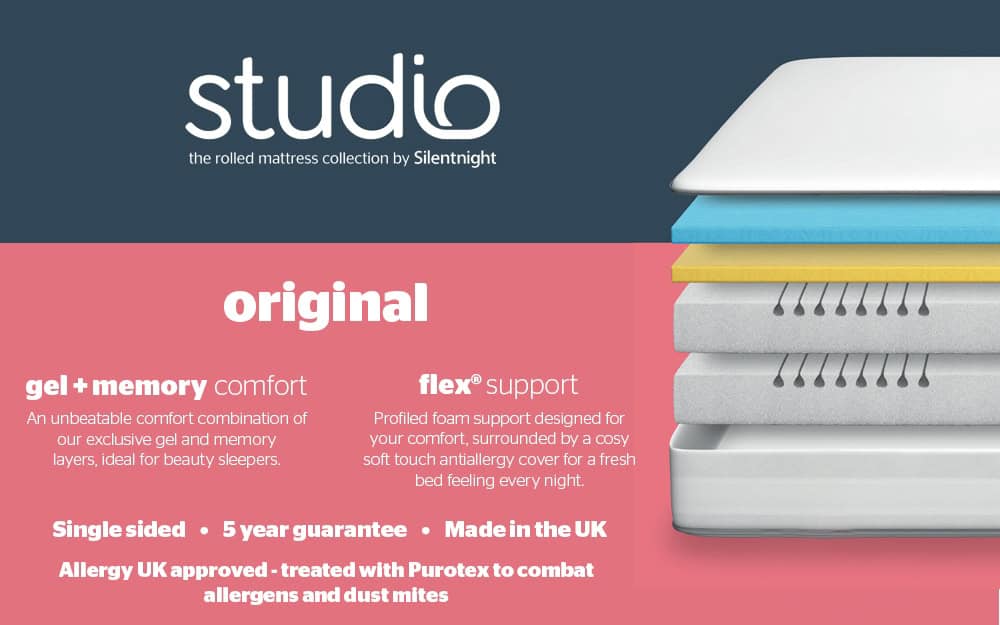 Studio By Silentnight 4ft6 Medium Mattress - Image 4