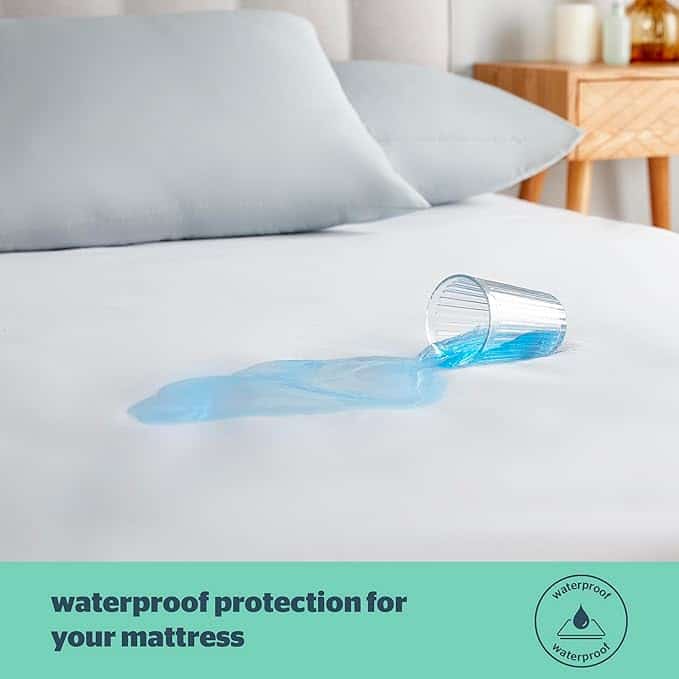 Silentnight Waterproof Mattress Protector - 4ft Small Double - Image 2