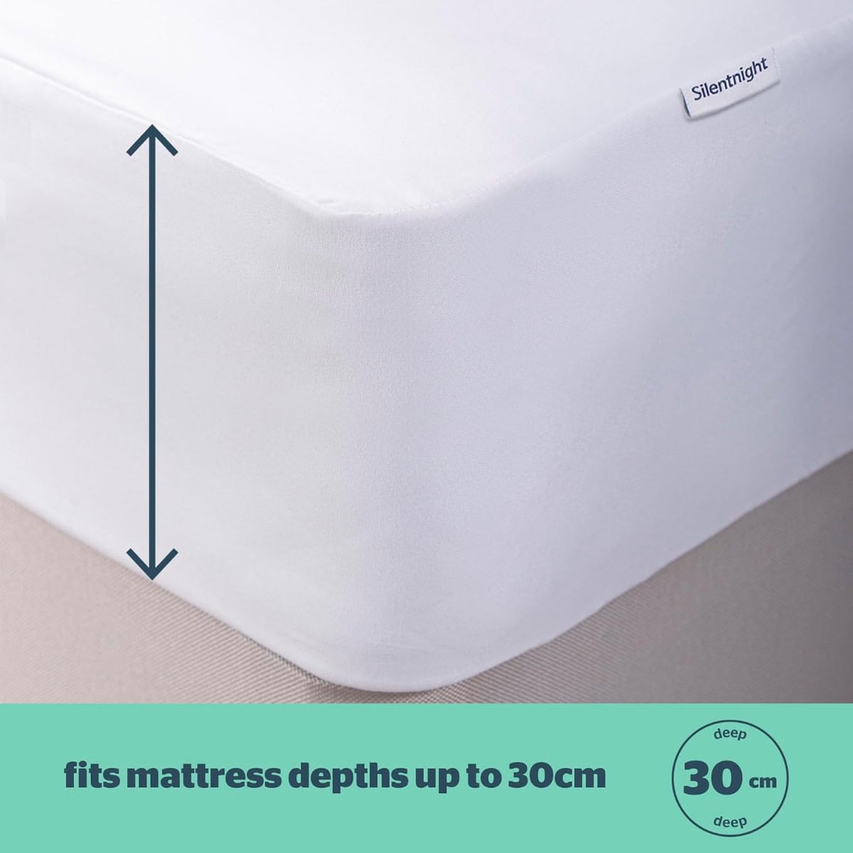 Silentnight Waterproof Mattress Protector - 4ft Small Double - Image 5