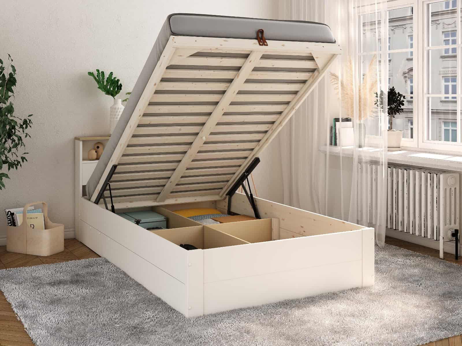 Kids Avenue Heritage 4ft Ottoman Bedframe