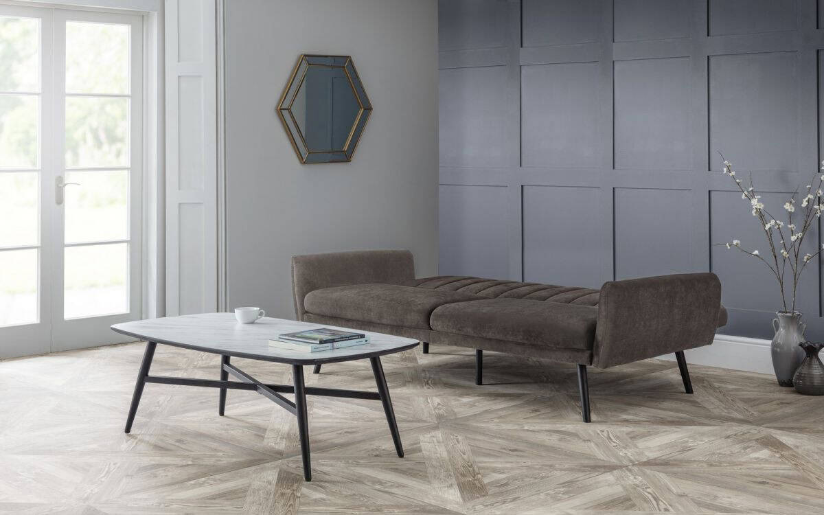 Affinity Sofa Bed - Grey Velvet - Image 3