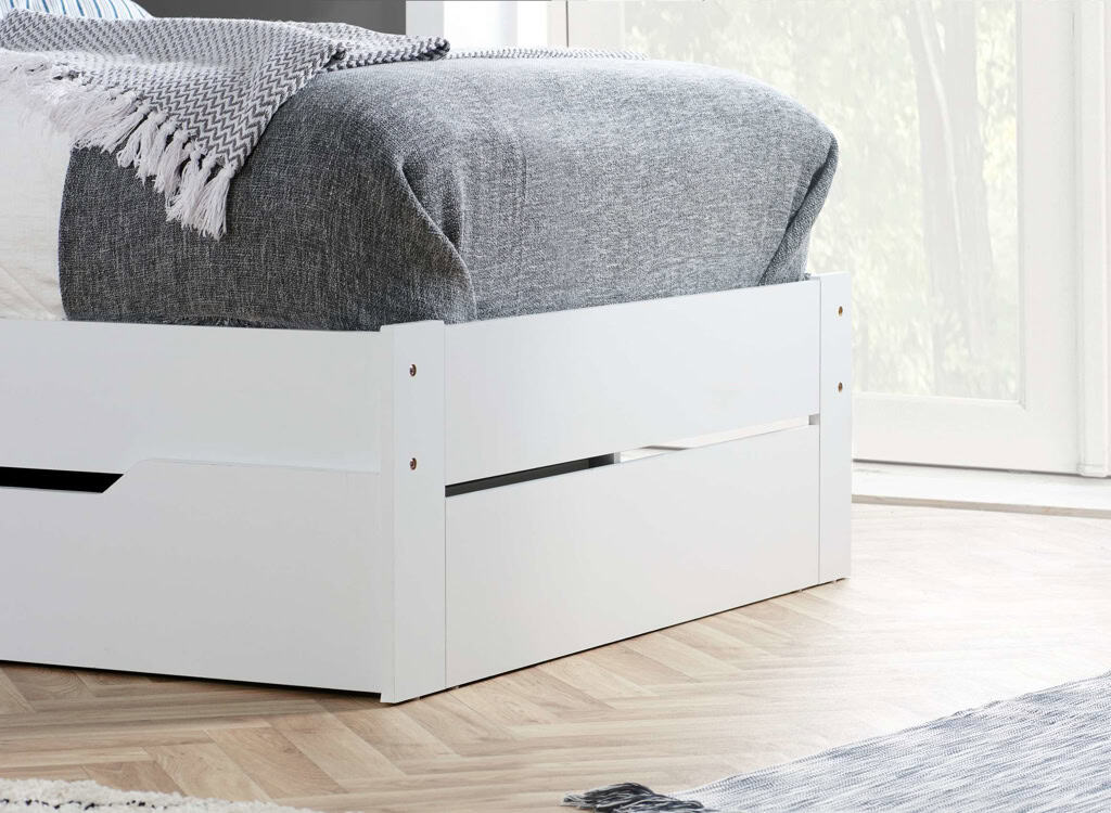 Alfie 3ft Storage Bed – White - Image 6