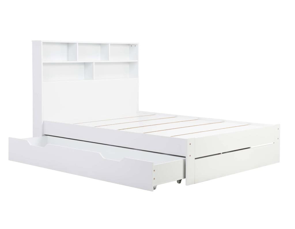 5ft Alfie Storage Bed – White - Image 8