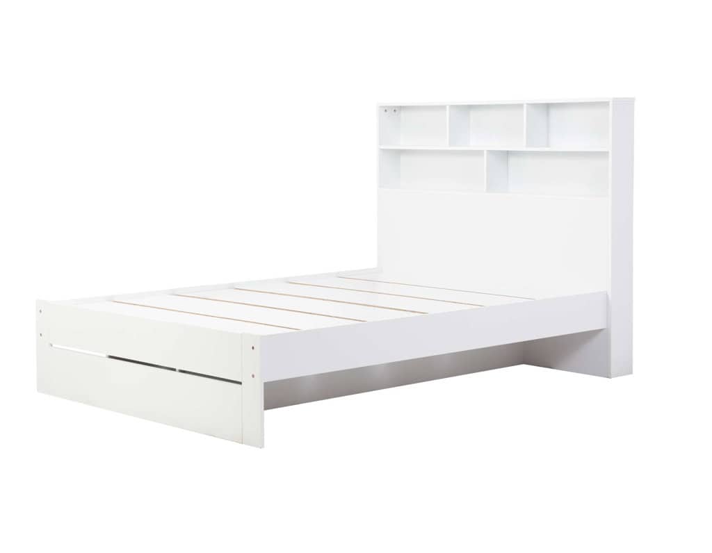 5ft Alfie Storage Bed – White - Image 9