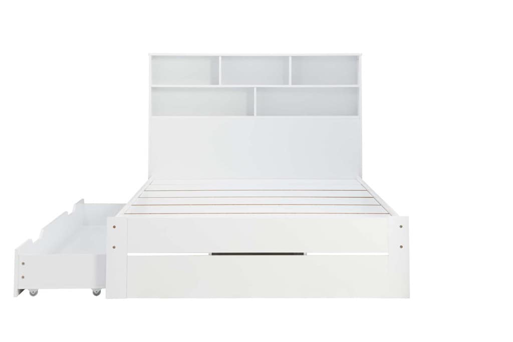 Alfie 4ft6 Storage Bed – White - Image 12