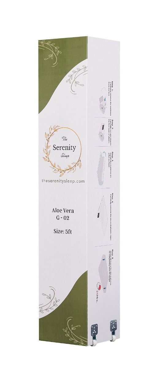 Aloe Vera 4ft Mattress - Image 9