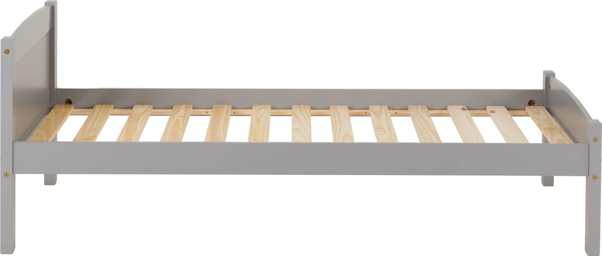 Amber 3ft Bedframe - Grey Slate - Image 5