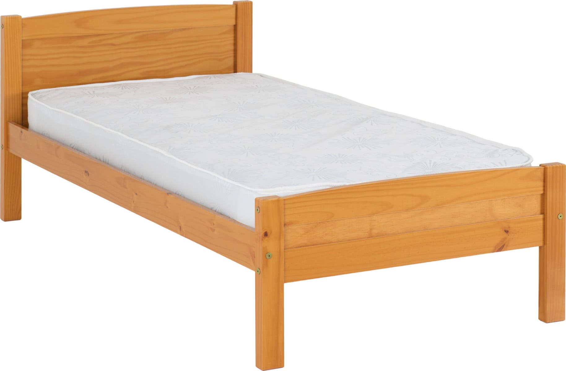Amber 3ft Bedframe - Antique Pine - Image 2