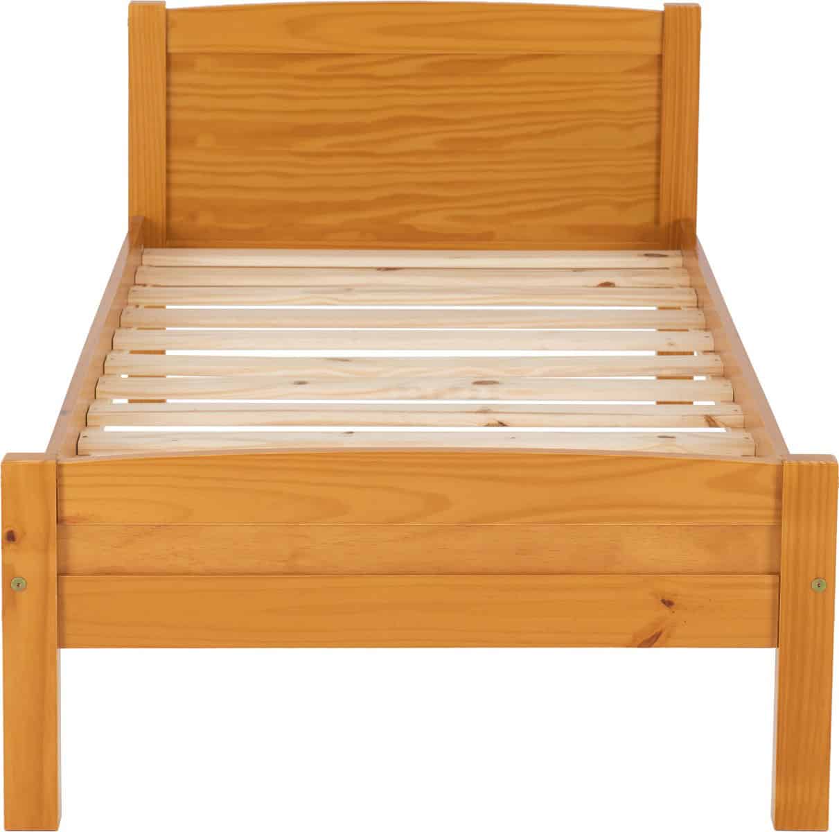 Amber 3ft Bedframe - Antique Pine - Image 4