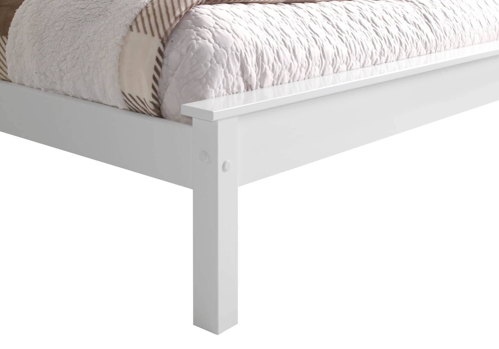 Limelight Taurus Low End 4ft Bedframe - White - Image 6