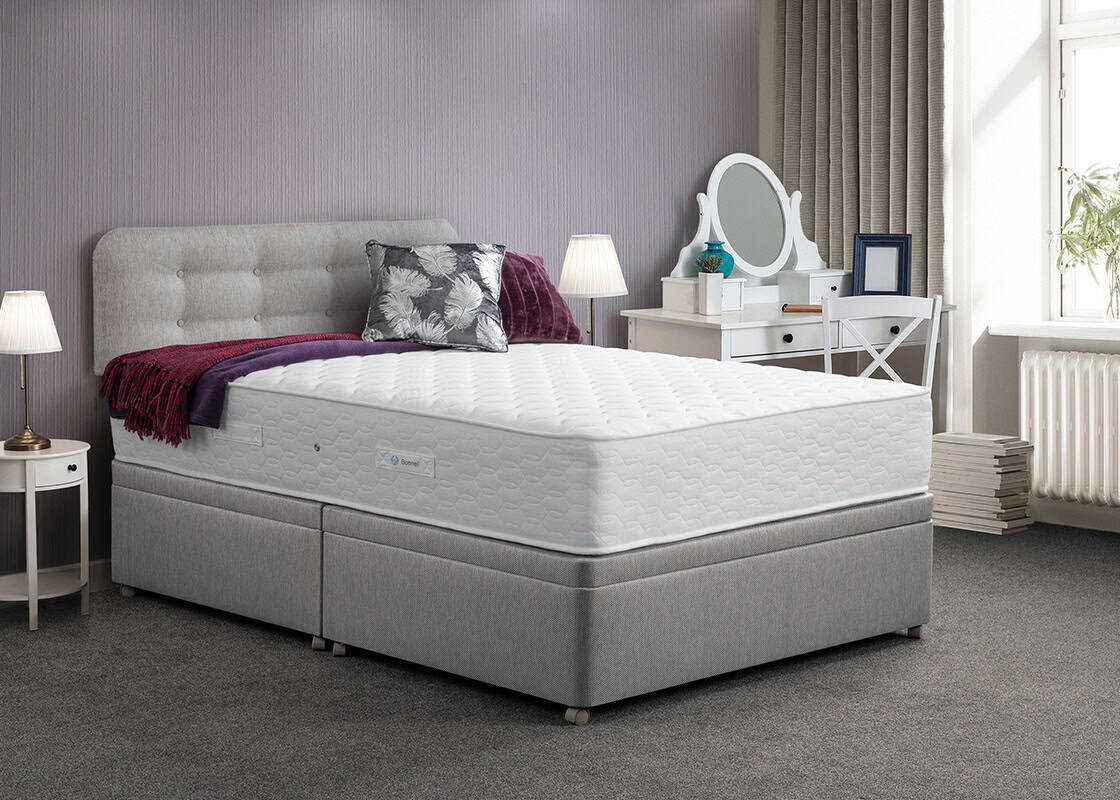 2ft6 Aquamarine Comfort Divan Bed