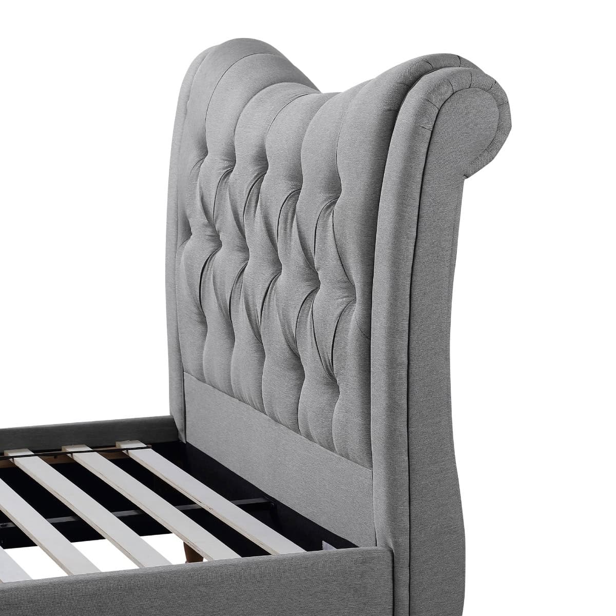 Arizona 6ft Bedframe - Grey - Image 6