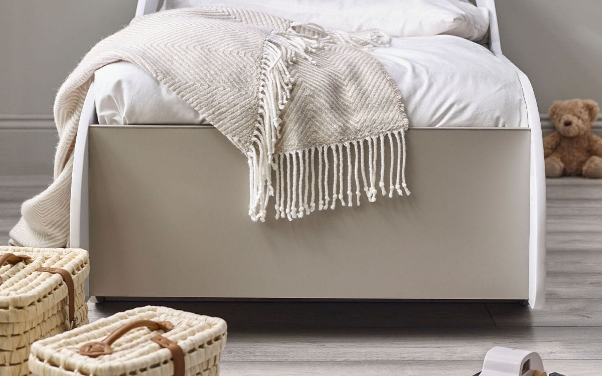 Atlanta Car Bed - White - Image 4