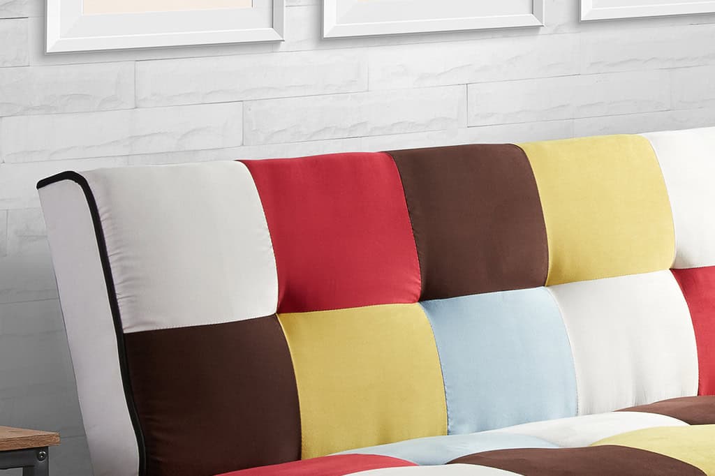Aurora Sofa Bed - Rainbow Patched - Image 4
