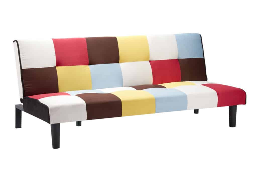 Aurora Sofa Bed - Rainbow Patched - Image 5