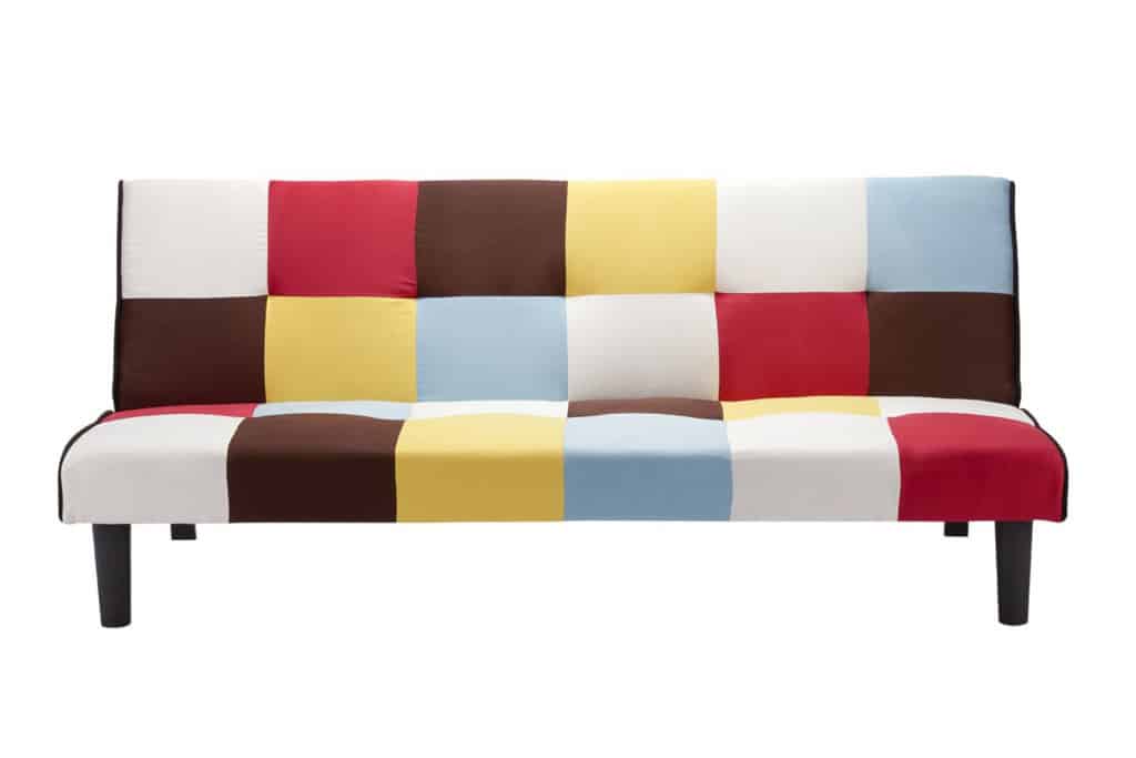 Aurora Sofa Bed - Rainbow Patched - Image 9