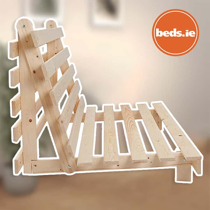 4ft6 Mito Futon Bed with Light Grey Mattress - Image 5