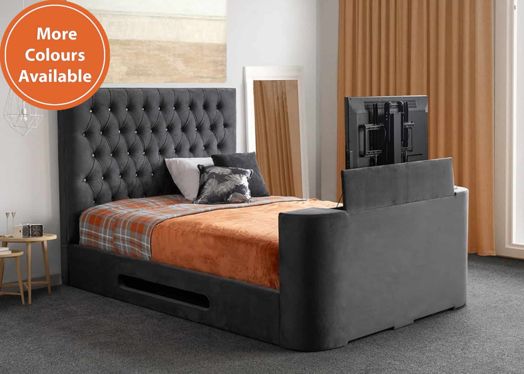 5ft Loren TV Bedframe - Image 4