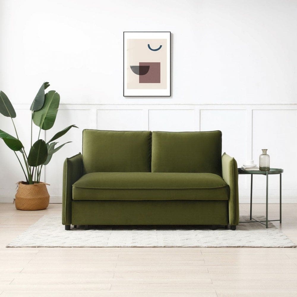 Blaire Sofa Bed - Olive - Image 2