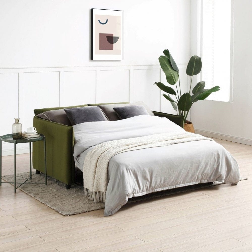 Blaire Sofa Bed - Olive - Image 3