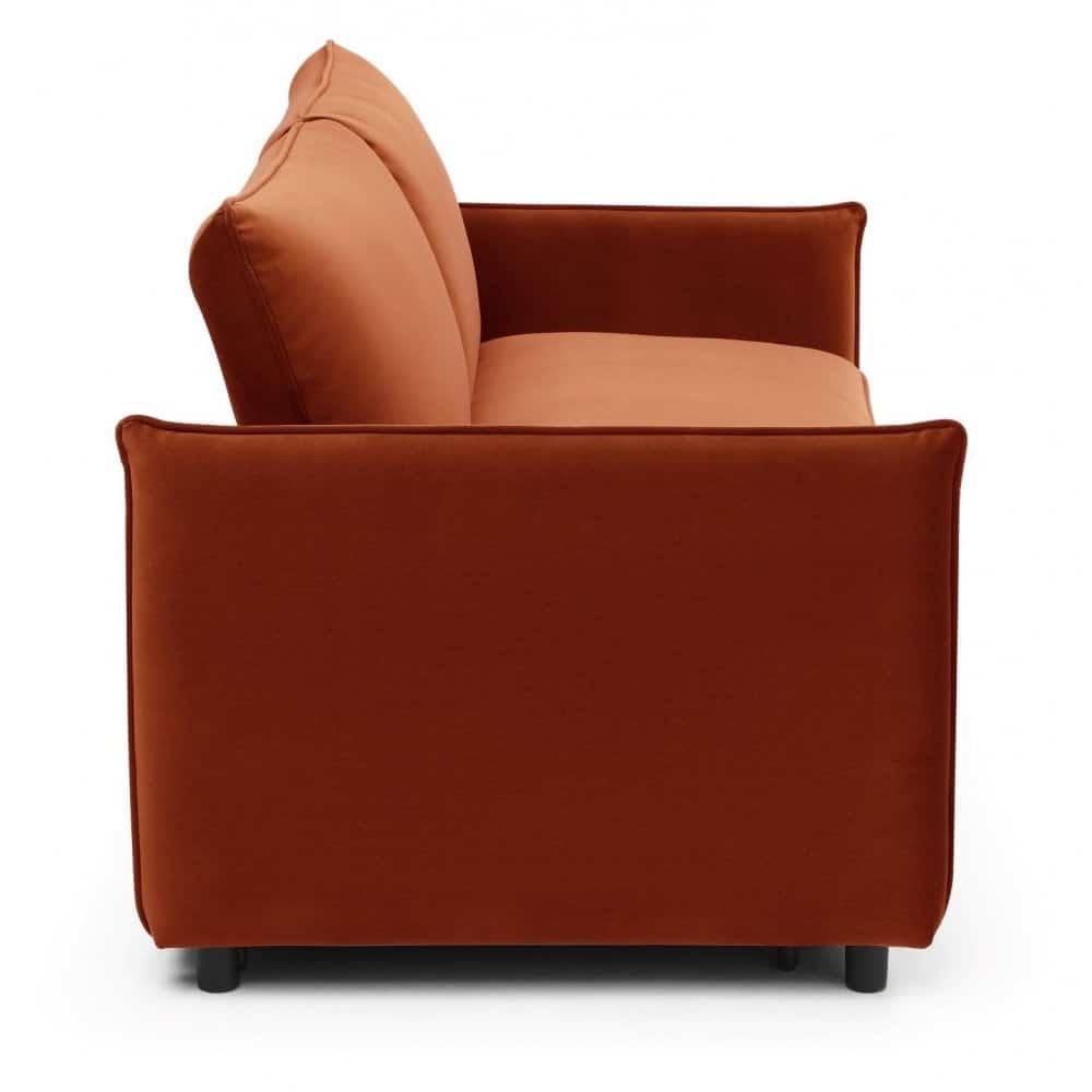 Blaire Sofa Bed - Burnt Orange - Image 6